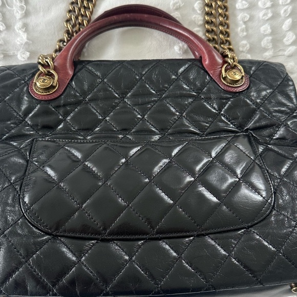 Chanel Paris-Edinburgh Large Castle Rock Shoulder Bag 2013 Karl Lagerfeld - Picture 7 of 16